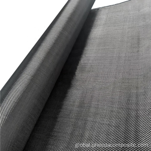 China Twill 1k 90g carbon fiber cloth fabric roll Factory